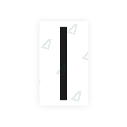 Alite Nanofilm for US (New York 1986) license plates - Symbol "I" - Alite