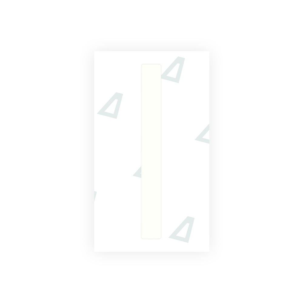 Alite Nanofilm for Mexico license plates - Symbol "I" - Alite