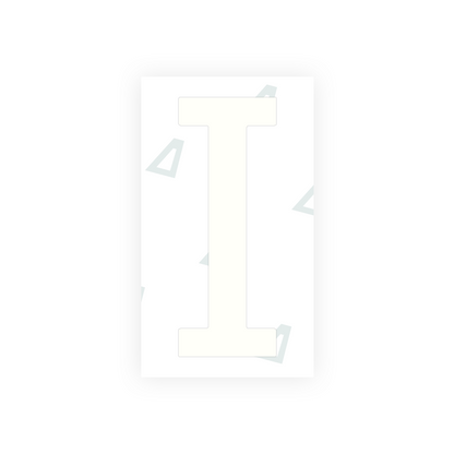 Alite Nanofilm for US (Nebraska 2002-2005) license plates - Symbol "I" v² - Alite
