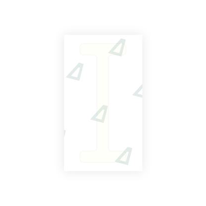 Alite Nanofilm for US (Michigan) license plates - Symbol "I" - Alite