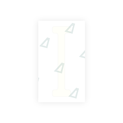 Alite Nanofilm for US (Washington State) license plates - Symbol "I" - Alite