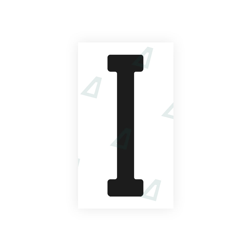 Alite Nanofilm for AUS (Victoria) license plates - Symbol "I" - Alite