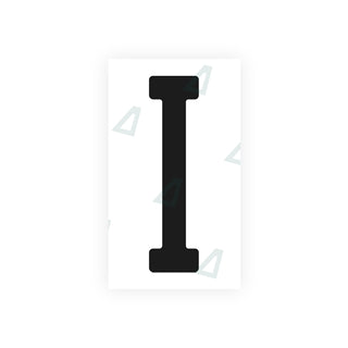 Alite Nanofilm for AUS (Victoria) license plates - Symbol "I" - Alite