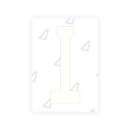 Alite Nanofilm for Guatemala license plates - Symbol "I" - Alite
