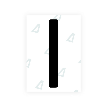 Alite Nanofilm for Poland license plates - Symbol "I" - Alite