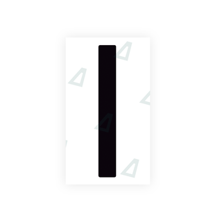 Alite Nanofilm for Spain Flat license plates - Symbol "I" - Alite