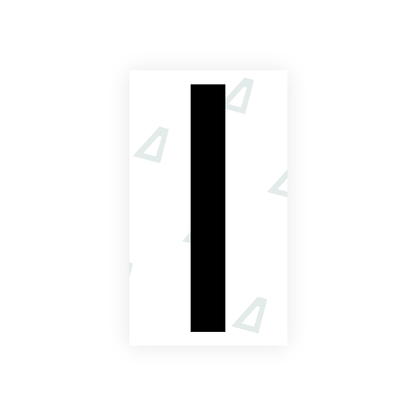 Alite Nanofilm for Greece license plates - Symbol "I" - Alite