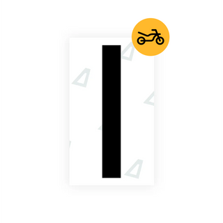 Alite Nanofilm for Greece moto license plates - Symbol "I" - Alite