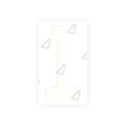 Alite Nanofilm for Germany (standard) license plates - Symbol "I" - Alite
