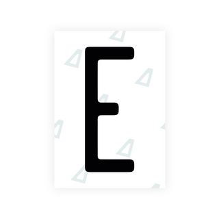Alite Nanofilm for US (Illinois 2006 - Round) license plates - Symbol "E"