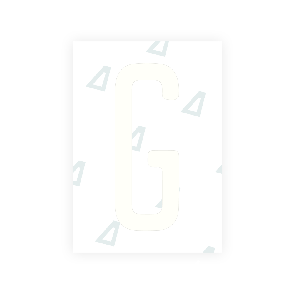 Alite Nanofilm for US (Illinois 2006 - Round) license plates - Symbol "G"