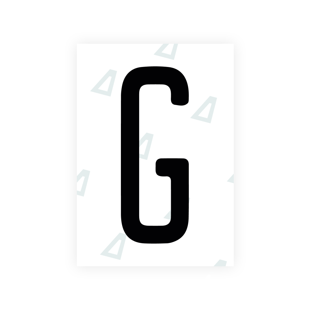 Alite Nanofilm for US (Illinois 2006 - Round) license plates - Symbol "G"