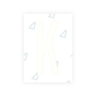 Alite Nanofilm für US-Kennzeichen (Illinois 2006 - Rund) - Symbol "K"