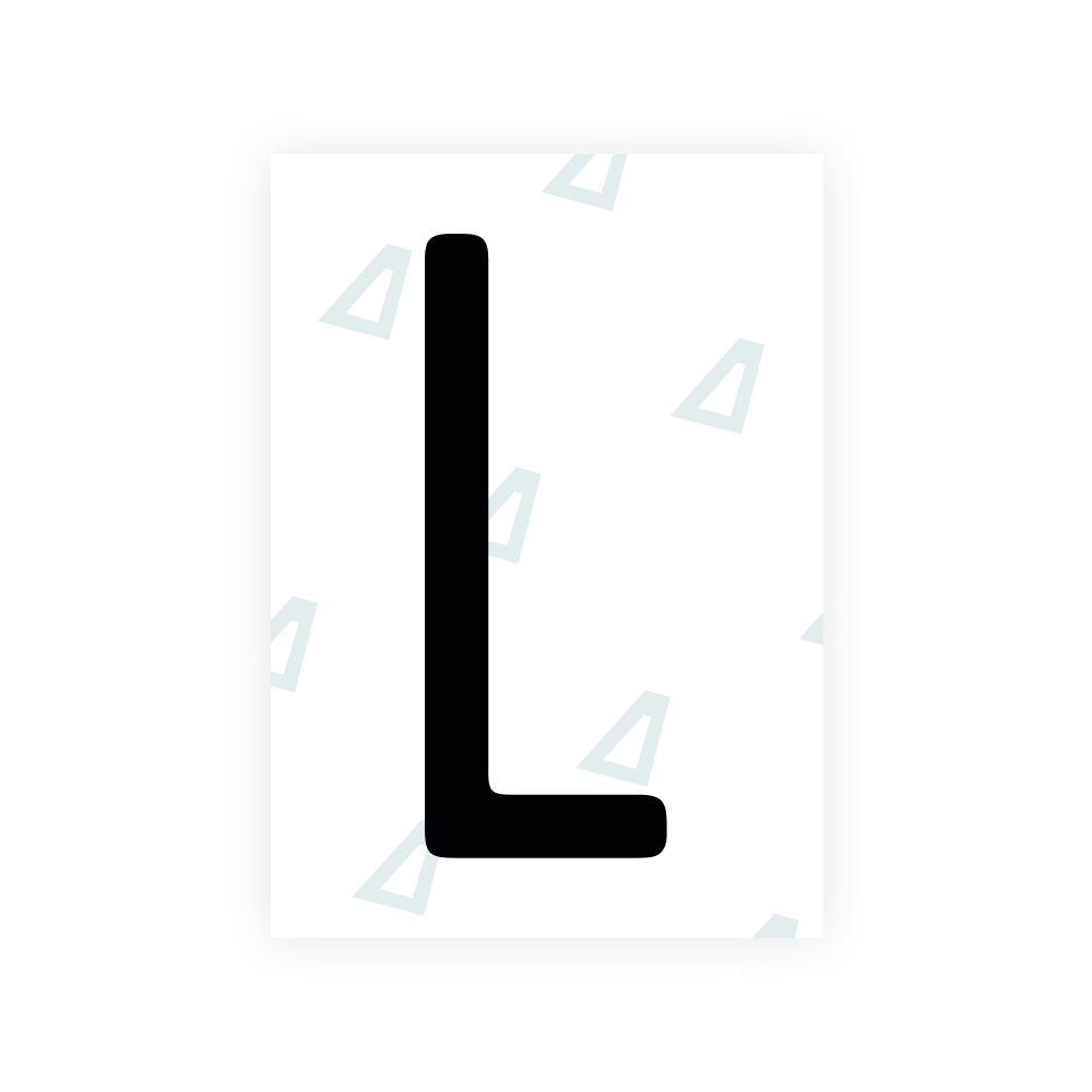Alite Nanofilm for US (Illinois 2006 - Round) license plates - Symbol "L"