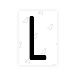 Alite Nanofilm for US (Illinois 2006 - Round) license plates - Symbol "L"