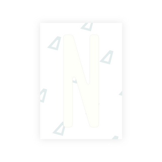 Alite Nanofilm for US (Illinois 2006 - Round) license plates - Symbol "N"
