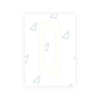 Alite Nanofilm for US (Illinois 2006 - Round) license plates - Symbol "Q"