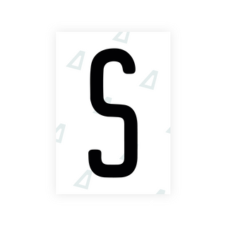 Alite Nanofilm for US (Illinois 2006 - Round) license plates - Symbol "S"