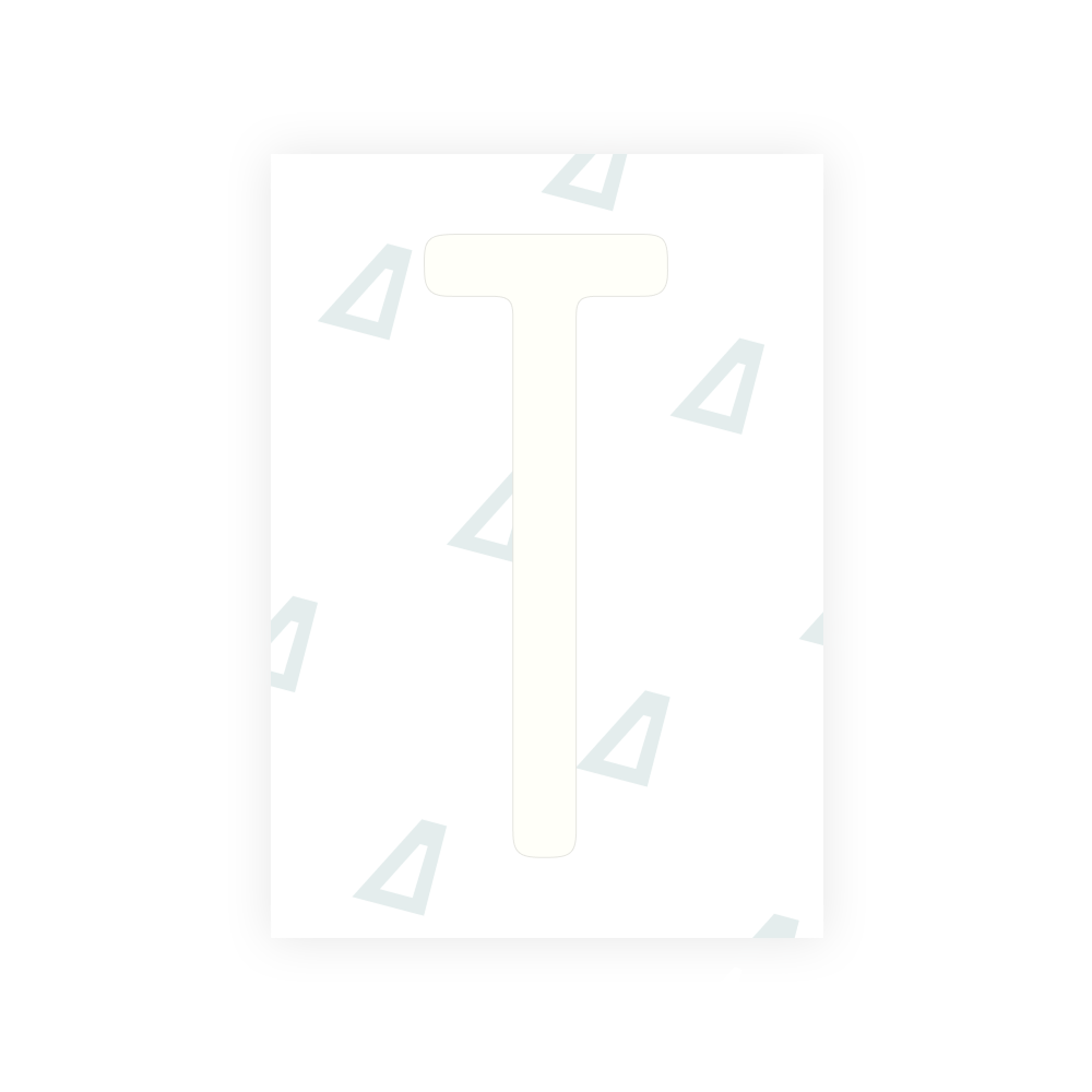 Alite Nanofilm for US (Illinois 2006 - Round) license plates - Symbol "T"