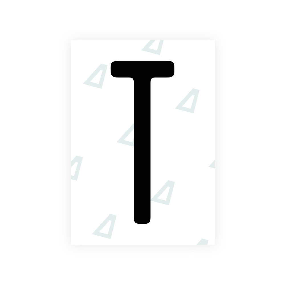 Alite Nanofilm for US (Illinois 2006 - Round) license plates - Symbol "T"