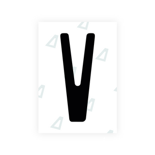 Alite Nanofilm for US (Illinois 2006 - Round) license plates - Symbol "V"