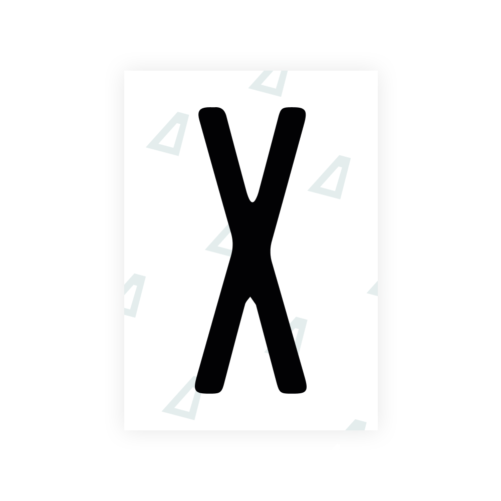 Alite Nanofilm for US (Illinois 2006 - Round) license plates - Symbol "X"