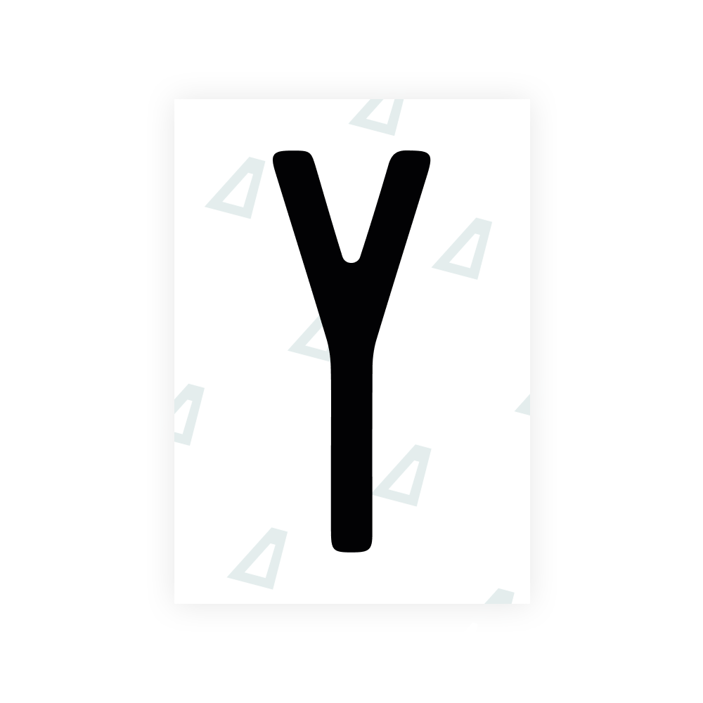 Alite Nanofilm for US (Illinois 2006 - Round) license plates - Symbol "Y"