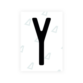 Alite Nanofilm for US (Illinois 2006 - Round) license plates - Symbol "Y"