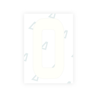Alite Nanofilm for Ireland license plates - Symbol "0"