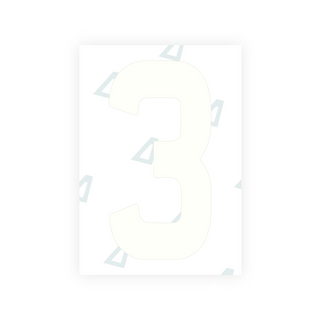 Alite Nanofilm for Ireland license plates - Symbol "2"
