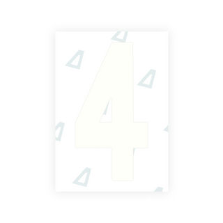 Alite Nanofilm for Ireland license plates - Symbol "3"