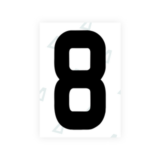 Alite Nanofilm for Ireland license plates - Symbol "8"