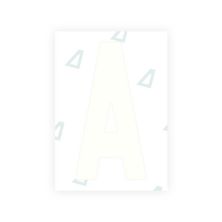 Alite Nanofilm for Ireland license plates - Symbol "A"