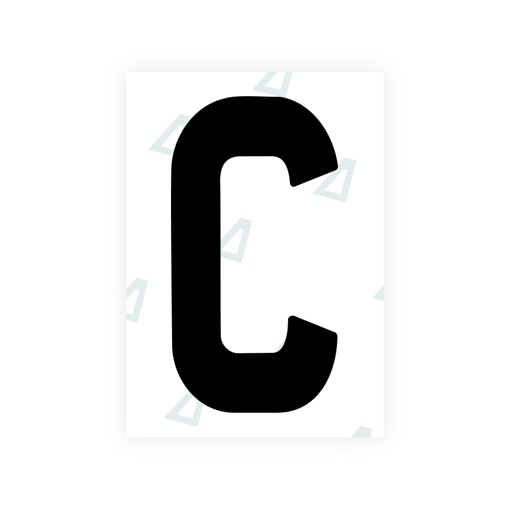 Alite Nanofilm for Ireland license plates - Symbol "C"