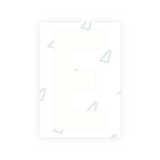 Alite Nanofilm for Ireland license plates - Symbol "E"
