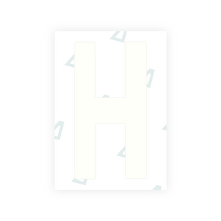 Alite Nanofilm for Ireland license plates - Symbol "H"
