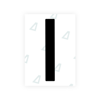 Alite Nanofilm for Ireland license plates - Symbol "I"
