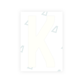 Alite Nanofilm for Ireland license plates - Symbol "K"
