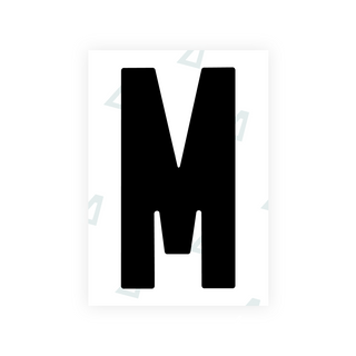 Alite Nanofilm for Ireland license plates - Symbol "M"