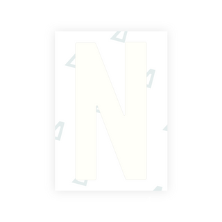 Alite Nanofilm for Ireland license plates - Symbol "N"