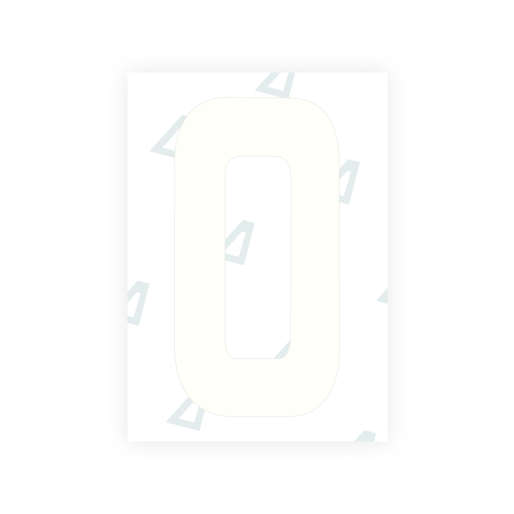 Alite Nanofilm for Ireland license plates - Symbol "O"