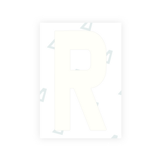 Alite Nanofilm for Ireland license plates - Symbol "R"