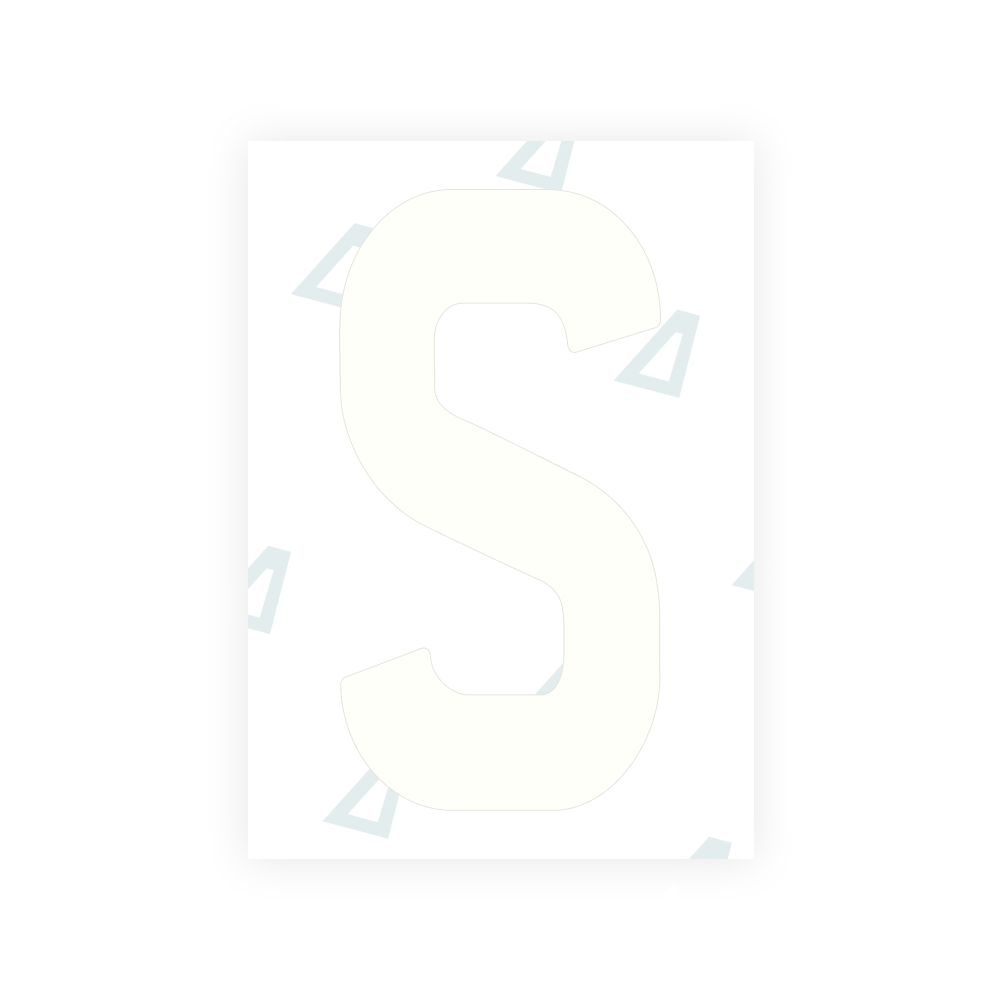Alite Nanofilm for Ireland license plates - Symbol "S"