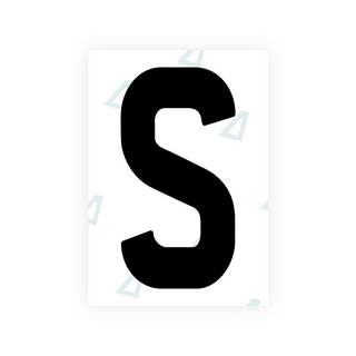 Alite Nanofilm for Ireland license plates - Symbol "S"