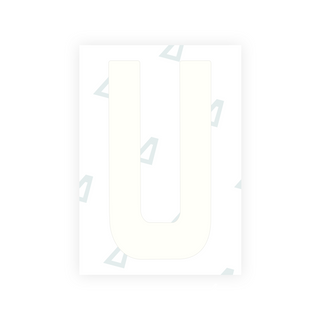 Alite Nanofilm for Ireland license plates - Symbol "U"