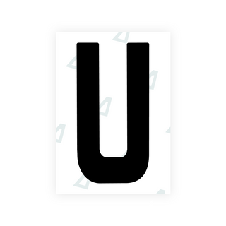 Alite Nanofilm for Ireland license plates - Symbol "U"