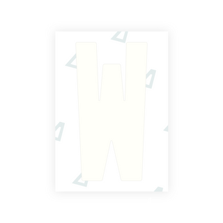 Alite Nanofilm for Ireland license plates - Symbol "W"