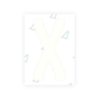 Alite Nanofilm for Ireland license plates - Symbol "X"