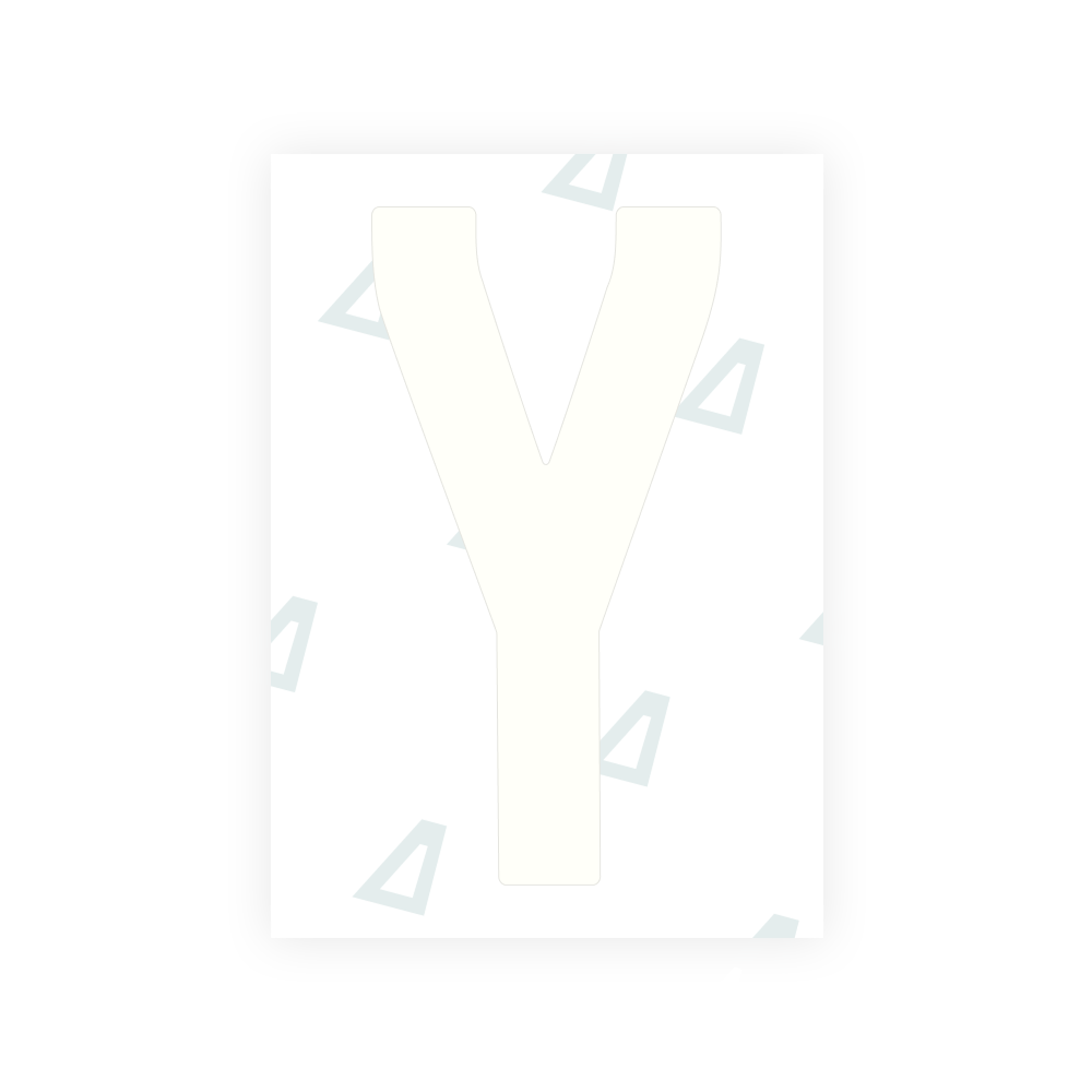 Alite Nanofilm for Ireland license plates - Symbol "Y"