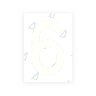Alite Nanofilm for Israel (wide) license plates - Symbol "5"